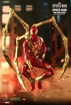 NEW READY2SHIP HOT TOYS 1/6th Scale Spider-Man Iron Spider Armor • $399.99