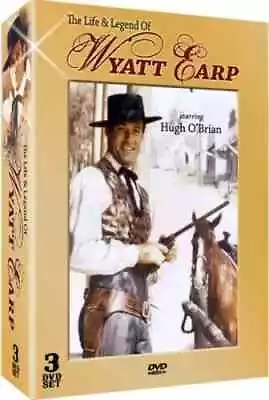 The Life & Legend Of Wyatt Earp (DVD 3-DVDS 15 EPISODES) Hugh O'Brian  LIKE NEW • $24.95