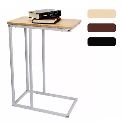 £27.99 • Buy Side Table C Shaped Sofa Small End Table Table Coffee Laptop Living Room Bedroom