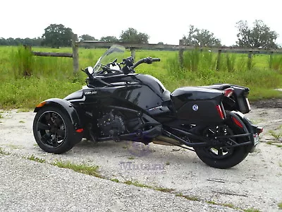 Detachable Hard Saddlebags 4 Can Am Spyder ROADSTER RS ST W/ Mounting Brackets • $459