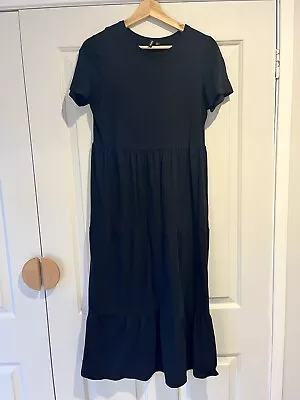 Forever New Tiered Black Maxi Dress Size 8 • $5.50