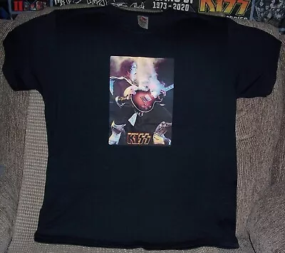 Kiss! Ace Frehley Iconic  Alive!  Era Live Shot T-shirt! Adult L • £12.05