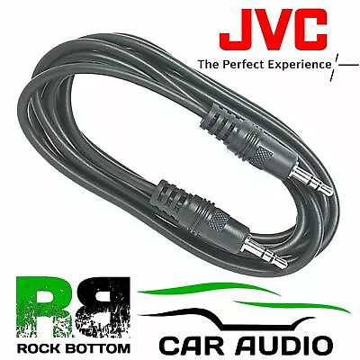 JVC CAR CD STEREO RADIO Jack To Jack 3.5mm IPod IPhone MP3 AUX IN Lead Cable • £4.95