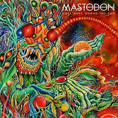 MASTODON Once More Round The Sun BANNER HUGE 4X4 Ft Fabric Poster Tapestry Flag • $51.02
