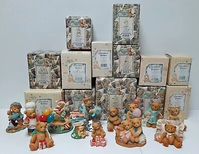 Cherished Teddies Lot Of 13 Pieces Beth Mandy Jude Diana Sedley Mike + NEW • $52.99