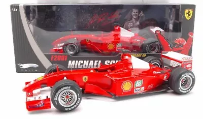 Hotwheels Elite 1/18 Ferrari F2001 Michael Schumacher N2075 Hungary GP • $167.90
