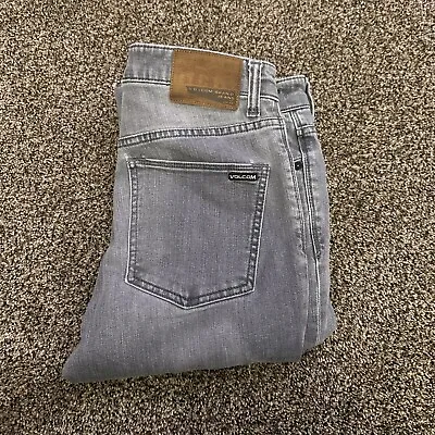 Volcom Jeans Men’s Skinny Fit Size 31x30 Gray • $15