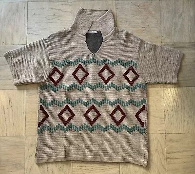 Zara Men’s Vintage-Style Sweater-Shirt (Large) • $15