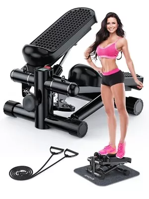 Steppers For Exercise At Home Mini Stair Stepper 330 Lb Capacity Workout Stepp • $79.99