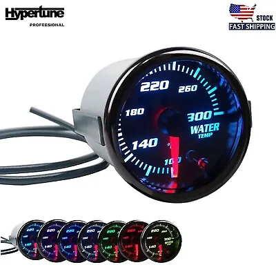 2 -1/16  Water Temp Gauge 7 Color 52mm Temperature Meter 100-300℉ W/Sensor • $25.99