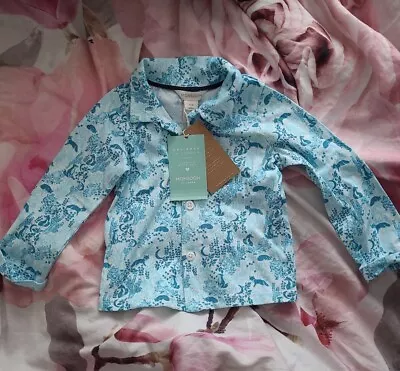 £3.99 • Buy Monsoon Baby Boy Shirt 9 - 12 Mths Bnwt
