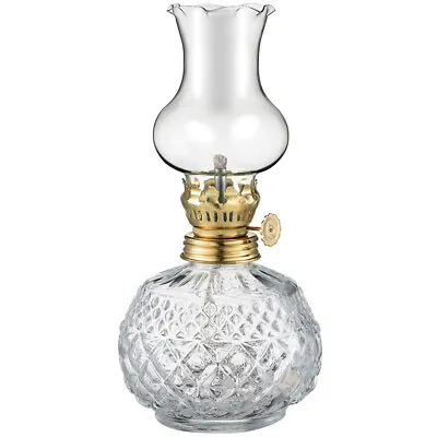 Oil Lamp Glass Kerosene Lamp Kerosene Lamp Glass Oil Lamp Kerosene Lantern • £11.71