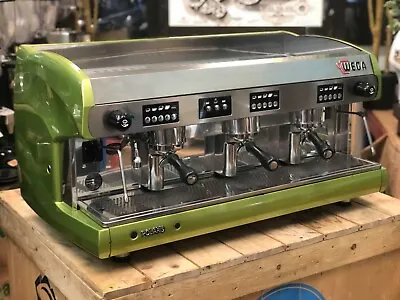 Wega Polaris 3 Group Metallic Green Espresso Coffee Machine Commercial Wholesale • $3450