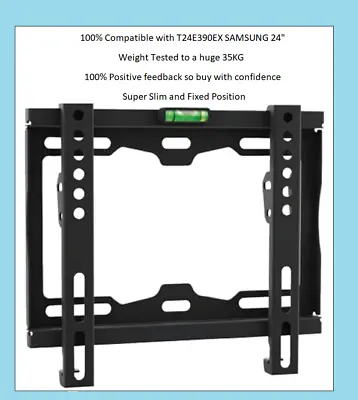 £13.57 • Buy T24E390EX SAMSUNG 24  ULTRA SLIM TV BRACKET WALL MOUNT LCD Screen Fixing NEW 