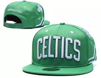 Boston Celtics Snapback Hat Adjustable Fit Cap Jersey Style Free Fast Shipping • $24.99