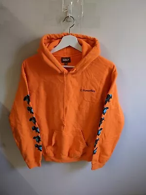 Golf Wang Flowerboy Hoodie Mens Small Orange Tyler The Creator Album Merchandise • $80