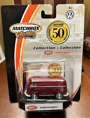 Matchbox -1967 Volkswagen Bus Collectibles 50th Anniversary Vintage 2001 • $8.50