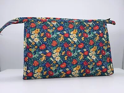 Liberty Of London Large Toiletry Cosmetics  Bag In Florence May Liberty Print • £12.99