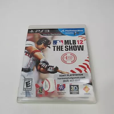 PS3 - MLB 12: The Show (Sony PlayStation 3 2012) Baseball • $2.77