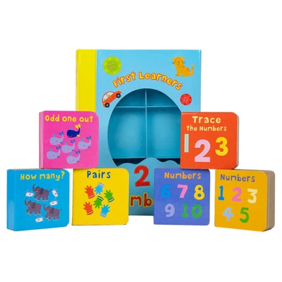 £7.99 • Buy Board Book First Learners 123 Numbers - Board Book Set For Early Learning
