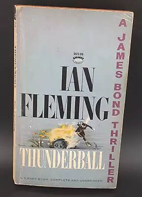 Ian Fleming Thunderball 1961 007 James Bond Paperback Nm • $14.99