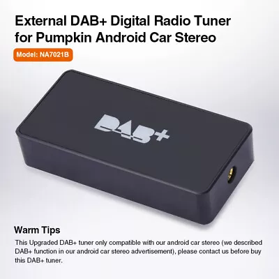 Pumpkin External DAB+ Digital Radio Tuner Adapter NA7021B For Android Car Stereo • £39.99