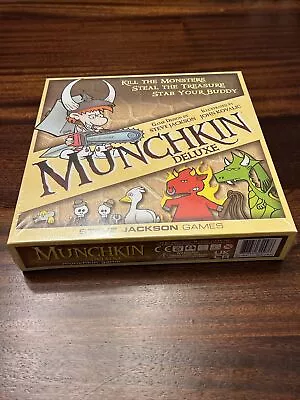 Munchkin Deluxe Board Card Game From Steve Jackson Games SJG 1483 • $29.99