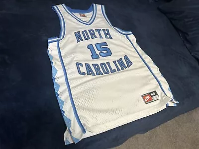 Authentic Nike Vince Carter North Carolina Tar Heels￼ NCAA Basketball Jersey 46 • $279