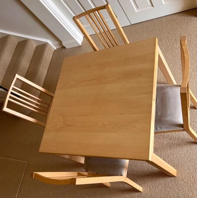 $250 • Buy Ikea Extendable Dining Table And 4 Chairs
