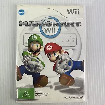Mario Kart Wii (Nintendo Wii 2008) - PAL - Complete With Manual • $29.99