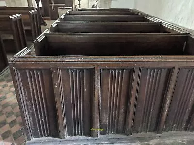 Photo 6x4 Pendock Old Church (Pews) Here Are The Wooden Pews In The Nave  C2021 • £2