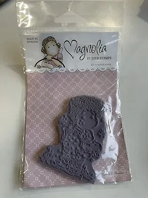 Magnolia Rubber Stamp Sweden Cling Waterlily Tilda • $8