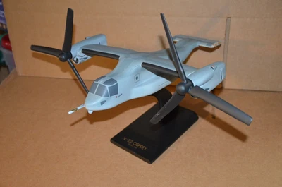 $99.99 • Buy V22 Osprey MODEL High Detail NATURAL WOOD AIRPLANE MODEL **READ**