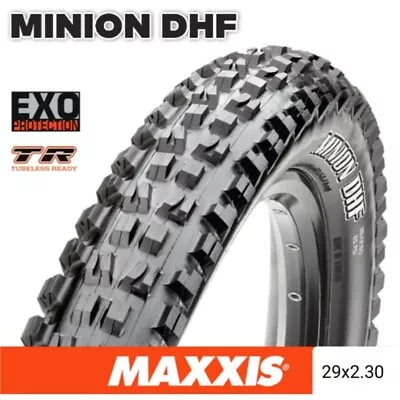 MAXXIS MINION DHF 29 X 2.30 Folding 60TPI EXO TR MTB Tyre • $69.95