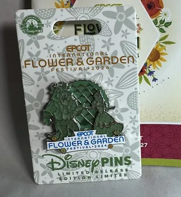 2024 Disney Parks EPCOT Flower & Garden Sorcerer Mickey Fantasia Topiary Pin. • $19.49