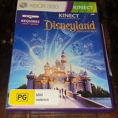 Kinect Disneyland Adventures - Xbox 360 Game - Complete With Manual - FREE POST • $10.99