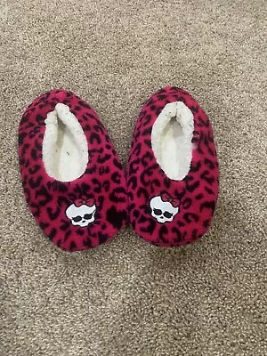 Monster High Small Girls Slippers • $12