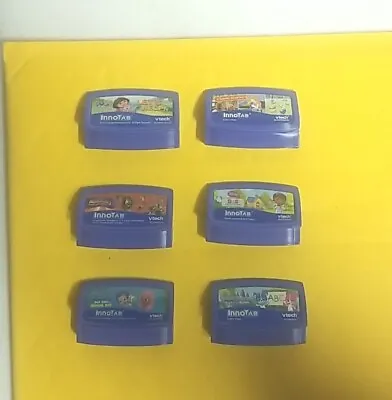 VTech InnoTab Game Cartridges Lot Of 6  View Pictures  • $25