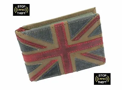 Mala Leather Union Jack Collection Leather Credit Card Holder RFID 5140_29 • £15.99