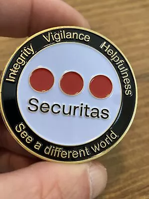 Securitas Private Security Company Challenge Coin Northern New England Area • $2.99