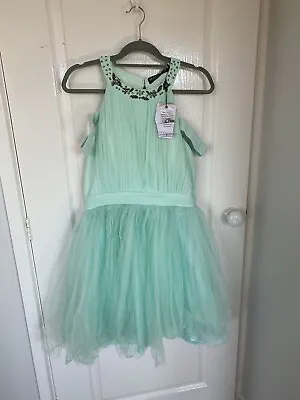 £14.99 • Buy Women's Little Mistress Mint Green Tulle Tutu Party Prom Dress - Size: 16