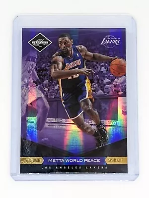 2011-12 Limited Gold Spotlight #2 Metta World Peace /25 Los Angeles Lakers • $19.99