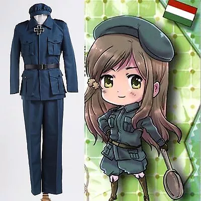 Axis Powers Hetalia Hungary Cosplay Uniform Costume *Custom Made*:Free Shipping • $74.98