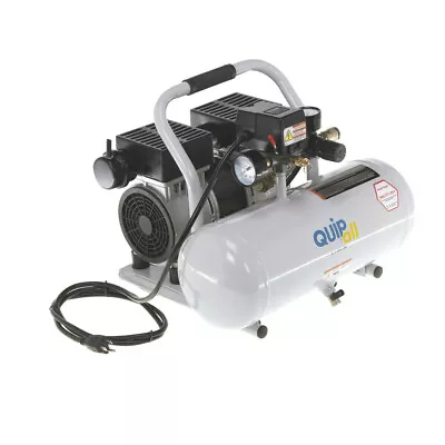 Quipall 1 HP 2 Gal. Oil-Free Hotdog Air Compressor 2-1-SIL-AL New • $159.80