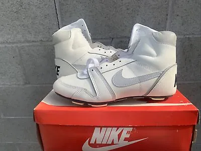 VINTAGE NIKE OPEN FIELD HIGH CLEATS Sz. 7 DEADSTOCK COLLECTIBLE RARE • $45