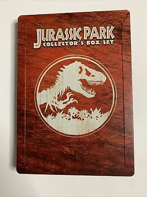 Jurassic Park Collector's Box Set (DVD 4-Disc) Steel Case Limited Ed Region 4 • $16.50