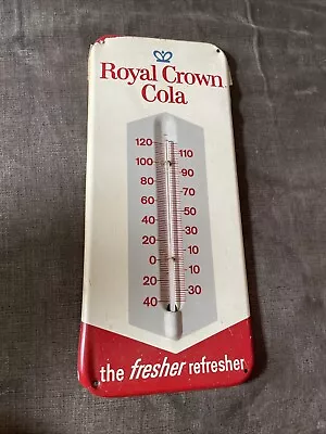 ~~Vintage RC ROYAL CROWN COLA Thermometer Tin Soda Sign~~ • $130