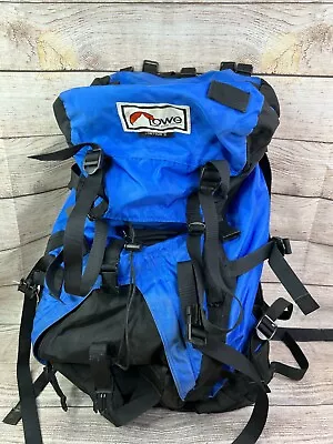 Lowe Alpine Contour II Blue Adult Size Backpack NEEDS CLEANED • $55
