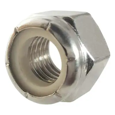 100 Qty #10-32 Stainless Steel Nylon Insert Hex Lock Nuts (BCP814) • $11.45