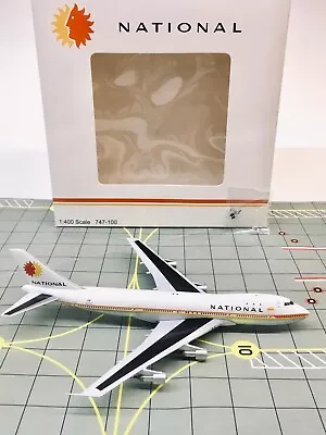 Aeroclassics Scale 1:400 National Boeing 747-100 N77772 • $109